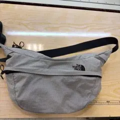 THE NORTH FACE ボディバッグ グレー チェック柄
