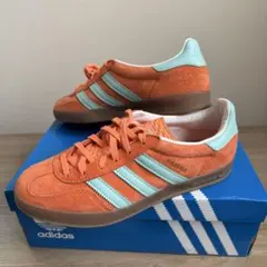adidas Gazelle indoorオレンジ