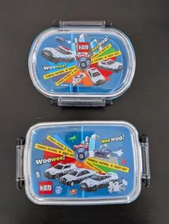トミカ パトロール 弁当箱 2個セットのサムネイル