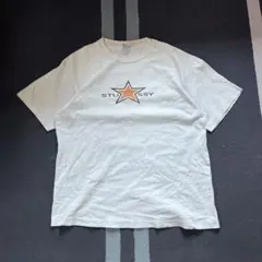 90s old stussy tシャツ star 白タグ　XLのサムネイル
