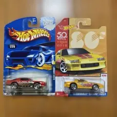 Hot Wheels '95 Chevrolet Camaro 2台セット