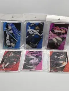 abec BUNBUN 20周年個展 アクリルスタンド アカメが斬る 6種セット abec BUNBUN 20周年個展 アクリルスタンド アカメが斬る 6種セット