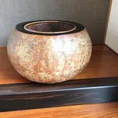 アンティーク大型、火鉢、昭和レトロ　丸太　くりぬき火鉢 アンティーク大型、火鉢、昭和レトロ 丸太 くりぬき火鉢 - メルカリ