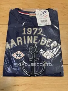 新品　ミキハウス　マリン柄 Tシャツ 100のサムネイル