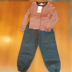 新品.未使用！ZARAキッズジョガーパンツとカットソーのセット！