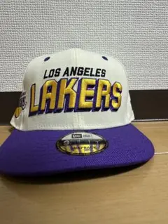 未使用 Vintage LAKERS レイカーズ キャップ 帽子 NBA 90s 希少未使用◎90s00s NBA レイカーズキャップvintage