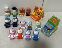 ぱ*ん様 アンパンマン ブロックラボ 人形セット まとめ売り