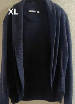 大きいサイズ　XL UNIQLO ユニクロ ショールカラー カーディガン