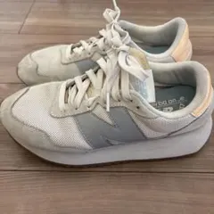 New Balance スニーカー ホワイト/グレー