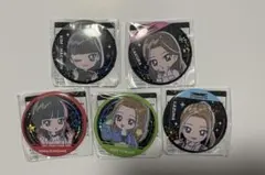 LE SSERAFIM のすたるぽっぷ ホログラム缶バッジ 5種セット