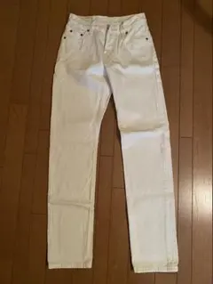 リーバイス501ジーンズ　白　ストレート 【新品、未使用】
