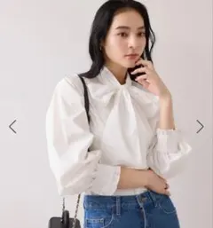 ○LOVEMOSCHINO○リボン付きシャツ - メルカリ