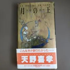 【希少！初版•帯つき】天野喜孝 ポケット詩画集 月の王