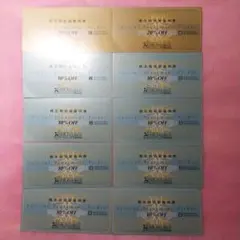 ゼビオホールディングス　株主優待 20%割引券２枚 10%割引券８枚