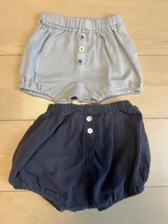 かぼちゃパンツ・サロペット　3点セット