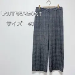 LAUTREAMONT チェックパンツ　サイズ40