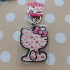未使用品★ハローキティ　バックチャーム　リボン柄　2014★