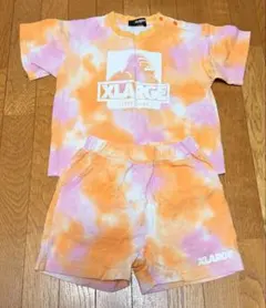 XLARGE タイダイ Tシャツ・ショートパンツセット　 90のサムネイル