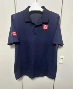 レア ユニクロ 錦織圭モデル ゲームウェア 紺 Mサイズ 美品 | Mercari