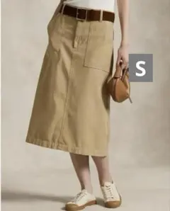 POLO RALPH LAUREN：チェック ドローストリング マキシスカート - メルカリ