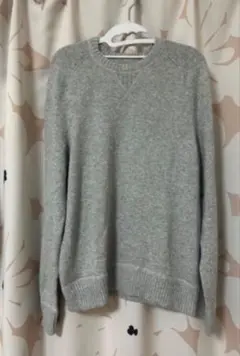 AMERICAN EAGLE グレー クルーネックセーター M