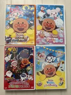 劇場版 アンパンマン DVD 4本セット ミージャ バニラ姫 フワリー