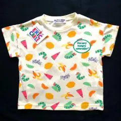 はらぺこあおむし　ERIC CARLE　総柄　Tシャツ　イエロー