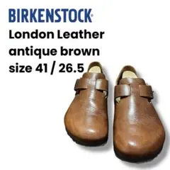 Birkenstock ロンドン41 ビルケンシュトック ブラウン レザー