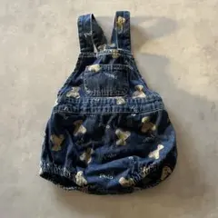 ポロベビー サロペット ポロ ベア くま デニム 70サイズ