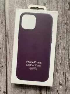 匿名発送iPhone 13 mini レザーケース セコイアグリーン 純正 - メルカリ