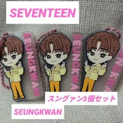 ☆SEUNGKWAN☆ ラバマス3個セットスングァンKPOP petiteen