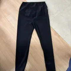 ハイウエスト ブラック スパッツ