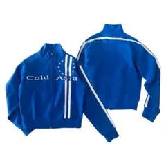 ColdAsia y2k opium ラインジャケット ジャージ ショート丈