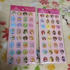 Disney プリンセス ストーンシール 2枚セット