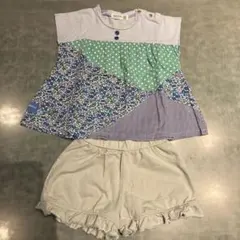 ラグマート　ノースリーブ、チュニックセット　子供服