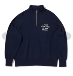 J.PRESS × BEAMS LIGHTS / 別注 ハーフジップ スウェットのサムネイル