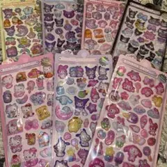 ぷっくりシール7枚まとめ売り