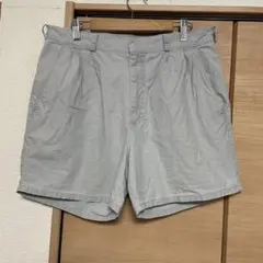 名作80s旧タグ【L.L.BEAN】トロピックウェイト 2タックコットンショーツのサムネイル