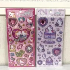 キラキラジュエルシール チャーミーキティ 2枚セット【正規品】