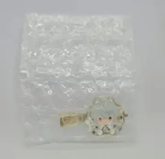 カラフルピーチ　カプセルトイ　メタルヘアクリップ　どぬく