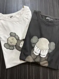 UNIQLO Kaws UT Tシャツ　ユニクロ　カウズ　XLサイズ　2枚セット