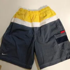NIKE 水着 　130 XS 男の子用 青/黄色/白