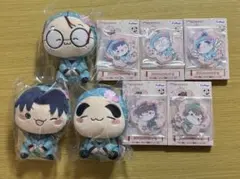 忍たま乱太郎 くじ ぬいぐるみ 土井 山田 アクリルスタンド セット おまけ付き