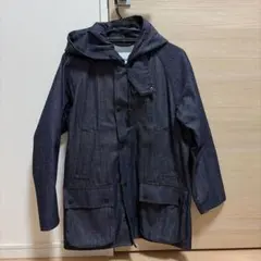 Barbour デニム フーデッドジャケット Mのサムネイル