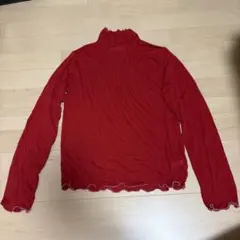 RAGEBLUE メロウインナーカットソー レッド