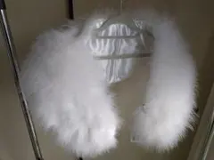 フェザー100% ショール　着物　成人式