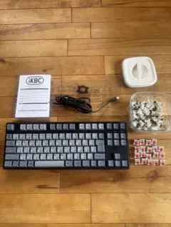 IKBC-CD8赤軸91テンキーレス （茶軸付き）