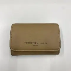 TOMMY HILFIGER 二つ折り財布 キャメル