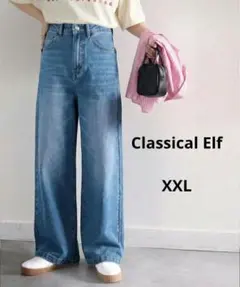 クラシカルエルフ ハイウエストルーズデニム XXL