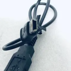 USB A to Mini Bケーブル 約1メートル 黒